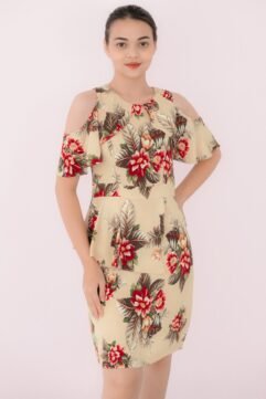 Maureen Cold Shoulder Dress 22664