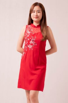 Viola Illussion Midi Dress 9006