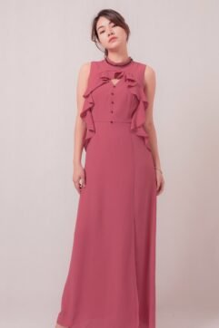 Leika Frill Maxi Dress 81669