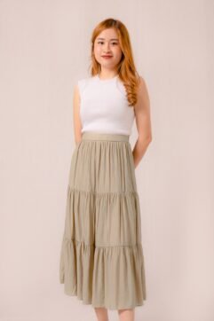 Haneul Loose Midaxi Skirt 82430