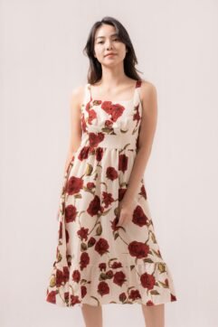 Rosslynne Padded Sleeveless Dress 85514