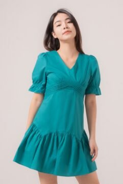 Aster Drop Waist Mini Dress 524302