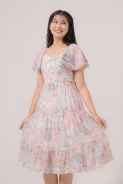 Oydis Flower Flare Dress 85517