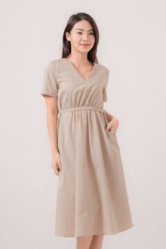 Amery Tie Back A-Line Dress 85629