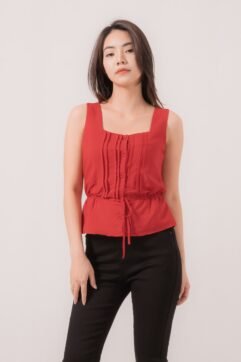 Neola Front-Tie Sleevesless Top 85582