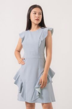 Cicely Frill Mini Dress 81019