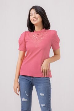 Nivle Embroidery Anglaise Top 85663