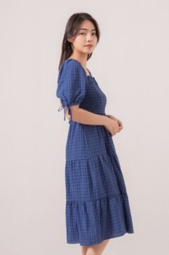 Twilla Gingham Crinkle Dress 85609
