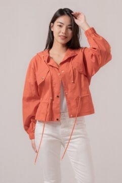 Deola Drawstring Pocket Jacket 886730-1