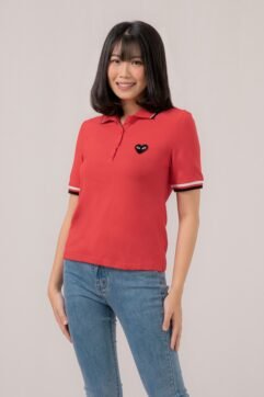 Ziggy Heart Patch Top 85666