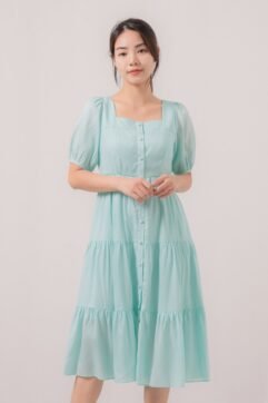 Zoeva Ruffle Midaxi Dress 85665