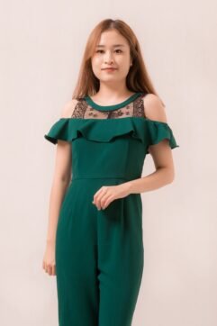 Qoryn Lace  Jumpsuit 91037