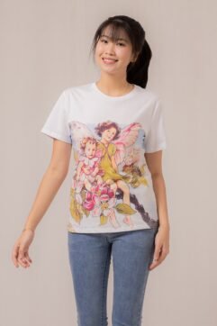 Mea Angels Print Tee Top 85702