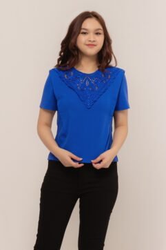 Marla Lace Neckline Top 85766