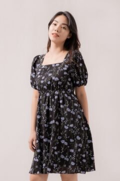 Lesya Flower Mini Dress 85516