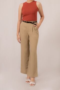 Neiva Belted Tailored Pants 85723