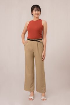 Neiva Belted Tailored Pants 85723