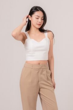 Glency Sweetheart Neckline Top 532