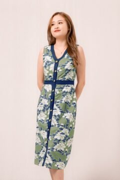 Calista Floral Midaxi Dress 9057