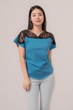 Neila Butterfly Lace Top 85731