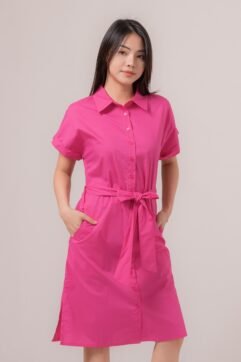 Elodie Front-Tie Dress 524081-1