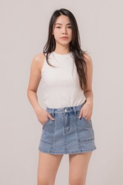 Kelsy Highwaist Mini Skort 5172-1