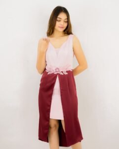 Bella Dress With Front Slit 81769