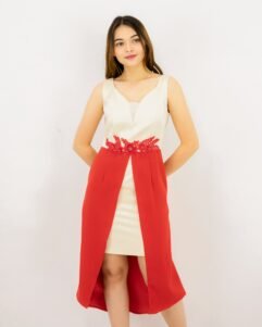 Bella Dress With Front Slit 81769