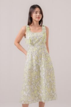 Clarissa Bow Shoulder Dress 82441