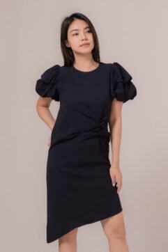 Tiffania Asymmetrical Textured Dress 887593