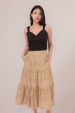 Maralie Midaxi Anglaise Skirt 85833