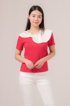 Avielle Pearl Neckline Top 85836