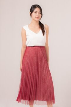 Yvana Glitter Tulle Skirt 85842