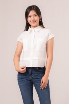 Ordens Double Pockets Shirt Top 7242