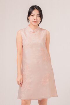 HuaYin Overlay Midi Dress 85830