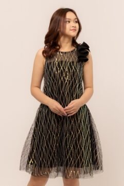 Lisbeth Sequins Sleeveless Dress 85808