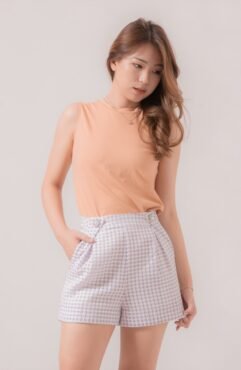 Bomi Pearl Houndstooth Short 82385
