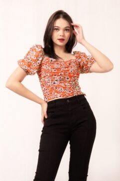 Seomi Flower Crop Top 521609