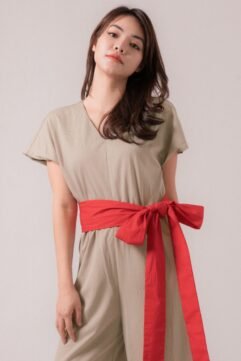 Dayanna Big Bow Jumpsuit 82371