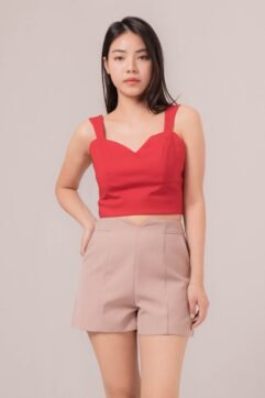 Nayline Rhinestones A-Line Shorts 85788