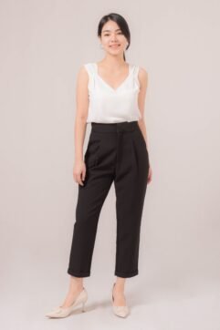 Pavla Tailored Peg Leg Pants 85714