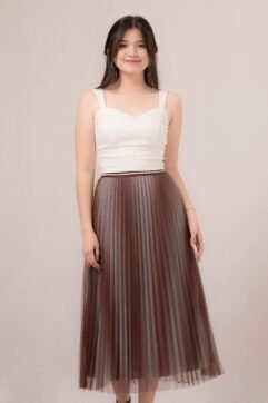 Enzo Glitter Tulle Skirt 85925