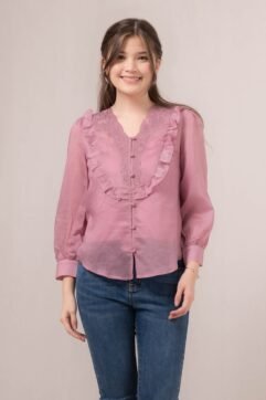 Annie Embroidery Ruffle Top 85899-CC29831-1