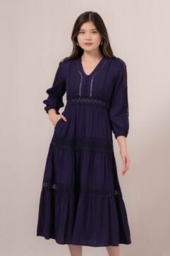 Zoey Anglaise Maxi Dress 85815