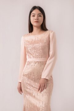 Shahnaz Sequin Maxi Dress 81820