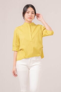 Oliver Stand Collar Top 7033