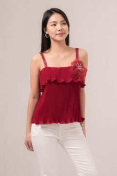 Niomi Pleated Sleveless Top 85875