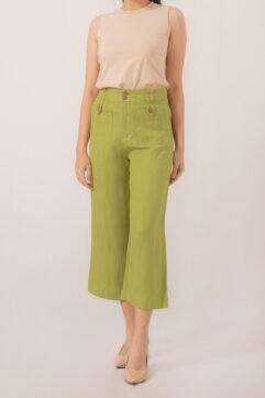 Hatsy Double Button Cullottes Pants 85539