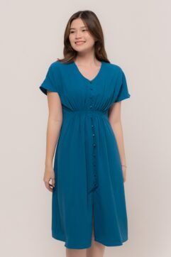 Zerra Cap Sleeves Dress 565