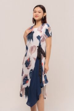 Antica Floral Ribbon Dress 184505